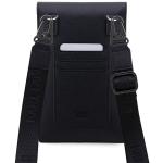 Geanta universala Karl Lagerfeld Saffiano Karl and Choupette, 18.5 x 11.5 x 2 cm, 5 compartimente, Negru 6 - lerato.ro