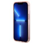Carcasa Karl Lagerfeld Monogram Choupette compatibila cu iPhone 15, Roz 6 - lerato.ro