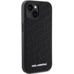 Carcasa Karl Lagerfeld Quilted K Pattern compatibila cu iPhone 15, Negru 5 - lerato.ro