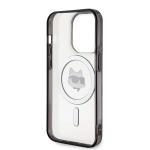 Carcasa Karl Lagerfeld IML Choupette Head cu MagSafe compatibila cu iPhone 15 Pro, Transparent 8 - lerato.ro