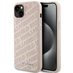 Carcasa Karl Lagerfeld Quilted K Pattern compatibila cu iPhone 15 Plus / 14 Plus, Roz 4 - lerato.ro