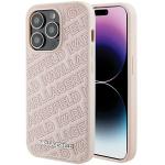 Carcasa Karl Lagerfeld Quilted K Pattern compatibila cu iPhone 15 Pro Max, Roz 4 - lerato.ro