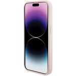 Carcasa Karl Lagerfeld Quilted K Pattern compatibila cu iPhone 15 Pro Max, Roz 6 - lerato.ro
