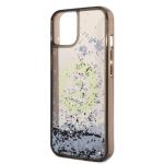 Carcasa Karl Lagerfeld Liquid Glitter RSG compatibila cu iPhone 14 Plus, Negru 7 - lerato.ro