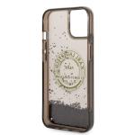 Carcasa Karl Lagerfeld Liquid Glitter RSG compatibila cu iPhone 14 Plus, Negru 8 - lerato.ro