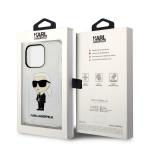 Carcasa Karl Lagerfeld Ikonik Karl compatibila cu iPhone 14 Pro Max, Transparent 9 - lerato.ro