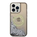 Carcasa Karl Lagerfeld Liquid Glitter RSG compatibila cu iPhone 14 Pro Max, Negru 2 - lerato.ro