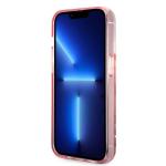 Carcasa Karl Lagerfeld Liquid Glitter Karl Head compatibila cu iPhone 14 Pro Max, Roz 6 - lerato.ro