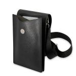 Geanta universala Karl Lagerfeld Embossed RSG, 18.5 x 11.5 x 2 cm, 5 compartimente, Negru 5 - lerato.ro