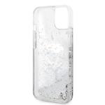 Carcasa Karl Lagerfeld Glitter Karl Head compatibila cu iPhone 14 Plus, Silver 8 - lerato.ro