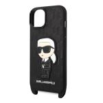 Carcasa Karl Lagerfeld Monogram Ikonik Patch compatibila cu iPhone 14, Negru 6 - lerato.ro