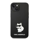 Carcasa Karl Lagerfeld Silicon Choupette cu MagSafe compatibila cu iPhone 14 Plus, Negru 2 - lerato.ro
