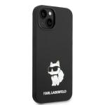 Carcasa Karl Lagerfeld Silicon Choupette cu MagSafe compatibila cu iPhone 14 Plus, Negru 5 - lerato.ro