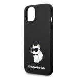 Carcasa Karl Lagerfeld Silicon Choupette cu MagSafe compatibila cu iPhone 14 Plus, Negru 7 - lerato.ro
