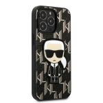 Carcasa Karl Lagerfeld Monogram Ikonik Patch compatibila cu iPhone 13 / 13 Pro, Negru 5 - lerato.ro