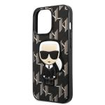 Carcasa Karl Lagerfeld Monogram Ikonik Patch compatibila cu iPhone 13 / 13 Pro, Negru 7 - lerato.ro