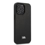 Carcasa Karl Lagerfeld Saffiano Plaque compatibila cu iPhone 13 / 13 Pro, Negru 5 - lerato.ro