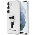 Carcasa Karl Lagerfeld Ikonik Karl compatibila cu Samsung Galaxy S23 Plus, Transparent 4 - lerato.ro