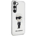 Carcasa Karl Lagerfeld Ikonik Karl compatibila cu Samsung Galaxy S23 Plus, Transparent 5 - lerato.ro