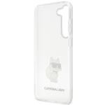 Carcasa Karl Lagerfeld Ikonik Choupette compatibila cu Samsung Galaxy S23, Transparent 8 - lerato.ro