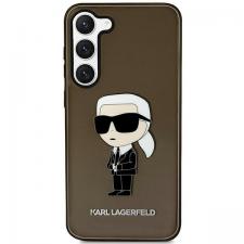 Carcasa Karl Lagerfeld Ikonik Karl compatibila cu Samsung Galaxy S23, Negru