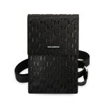 Geanta universala Karl Lagerfeld Monogram Plate, 18.5 x 11.5 x 2 cm, 5 compartimente, Negru 2 - lerato.ro