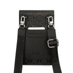 Geanta universala Karl Lagerfeld Monogram Plate, 18.5 x 11.5 x 2 cm, 5 compartimente, Negru 5 - lerato.ro