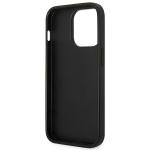 Carcasa Karl Lagerfeld Saffiano Karl Head Patch compatibila cu iPhone 14 Pro, Negru 8 - lerato.ro