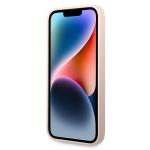 Carcasa Karl Lagerfeld Silicon Karl Head compatibila cu iPhone 14 Plus, Roz 6 - lerato.ro