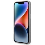 Carcasa Karl Lagerfeld Monogram Iridescent compatibila cu iPhone 14 Plus, Silver 6 - lerato.ro