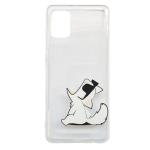 Carcasa Karl Lagerfeld Choupette Fun compatibila cu Samsung Galaxy A31, Transparent 2 - lerato.ro