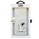 Carcasa Karl Lagerfeld Choupette Fun compatibila cu Samsung Galaxy A31, Transparent 5 - lerato.ro