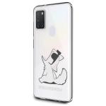 Carcasa Karl Lagerfeld Choupette Fun compatibila cu Samsung Galaxy M21, Transparent 3 - lerato.ro