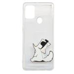 Carcasa Karl Lagerfeld Choupette Fun compatibila cu Samsung Galaxy M21, Transparent 2 - lerato.ro