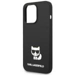 Carcasa Karl Lagerfeld Silicone Choupette Body compatibila cu iPhone 14 Pro, Negru 7 - lerato.ro