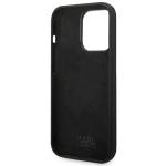 Carcasa Karl Lagerfeld Silicone Choupette Body compatibila cu iPhone 14 Pro, Negru 8 - lerato.ro