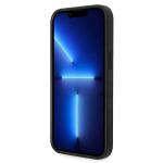 Carcasa Karl Lagerfeld Glitter Plaque Logo compatibila cu iPhone 14 Plus, Negru 6 - lerato.ro