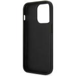 Carcasa Karl Lagerfeld Saffiano Choupette Head Patch compatibila cu iPhone 14 Pro, Negru 8 - lerato.ro