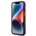Carcasa Karl Lagerfeld Ikonik Karl compatibila cu iPhone 14 Pro, Negru 6 - lerato.ro
