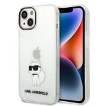 Carcasa Karl Lagerfeld Ikonik Choupette compatibila cu iPhone 14 Plus, Transparent 4 - lerato.ro