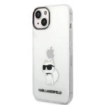 Carcasa Karl Lagerfeld Ikonik Choupette compatibila cu iPhone 14 Plus, Transparent 3 - lerato.ro
