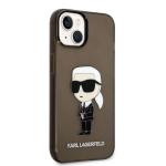Carcasa Karl Lagerfeld Ikonik Karl compatibila cu iPhone 14 Plus, Negru 5 - lerato.ro