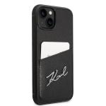 Carcasa Karl Lagerfeld Signature Logo compatibila cu iPhone 14 Plus, Negru 5 - lerato.ro