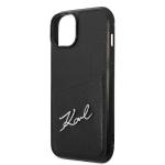 Carcasa Karl Lagerfeld Signature Logo compatibila cu iPhone 14 Plus, Negru 7 - lerato.ro