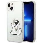 Carcasa Karl Lagerfeld Choupette Fun compatibila cu iPhone 14 Plus, Transparent 4 - lerato.ro
