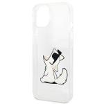 Carcasa Karl Lagerfeld Choupette Fun compatibila cu iPhone 14 Plus, Transparent 7 - lerato.ro