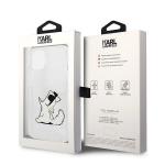 Carcasa Karl Lagerfeld Choupette Fun compatibila cu iPhone 14 Plus, Transparent 9 - lerato.ro