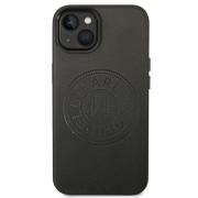 Carcasa Karl Lagerfeld Leather Perforated Logo compatibila cu iPhone 14 Plus, Negru