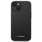 Carcasa Karl Lagerfeld Silicone Plaque cu Magsafe compatibila cu iPhone 14 Plus, Negru 2 - lerato.ro