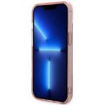 Carcasa Karl Lagerfeld Mono Vertical Stripe compatibila cu iPhone 14 Plus, Roz 6 - lerato.ro